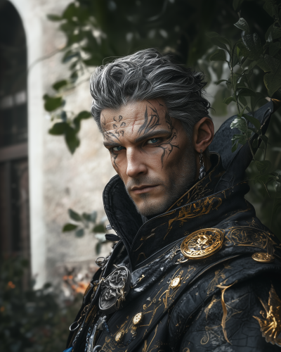 Epic RPG Character Portrait