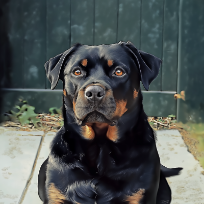 Family Dog Portrait