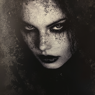 Dark Vampire Portrait