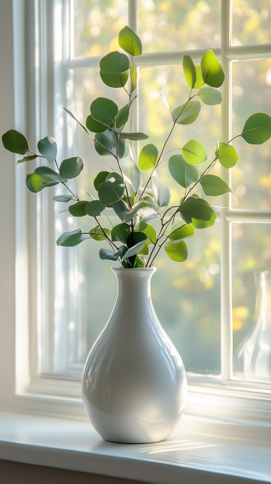 Sunlit Eucalyptus Arrangement