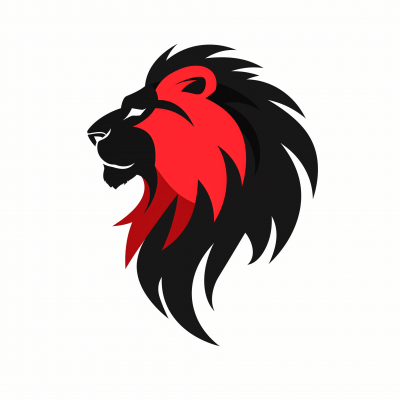 Minimalistic Lion Icon