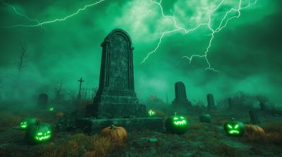 Haunting Green Cemetery