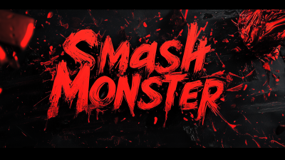 Smash Monster Typography