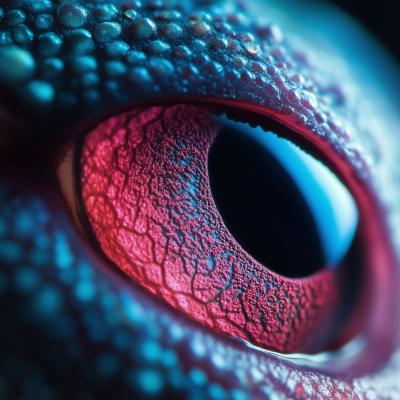 Alien Eye Close-up