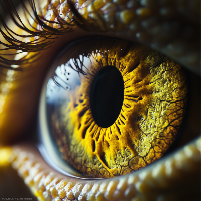 Fantasy Eye Close-Up