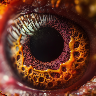 Alien Eye Close-Up