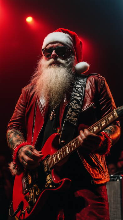 Rock ‘n’ Roll Santa