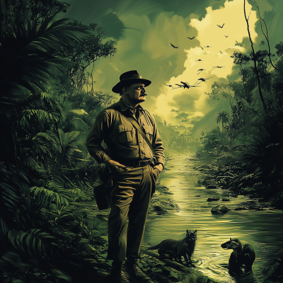 Teddy Roosevelt in the Amazon Jungle