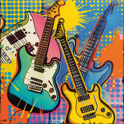 Pop Art Guitars