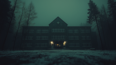 Eerie Abandoned High School