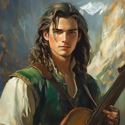 Fantasy Bard Portrait