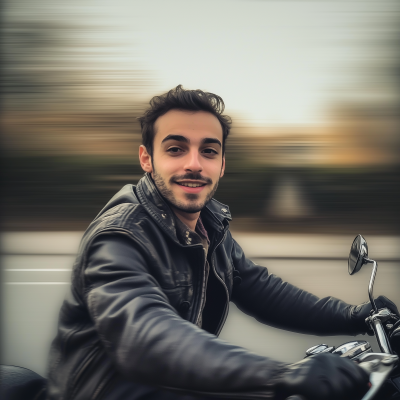 Old Motorcycle Ride