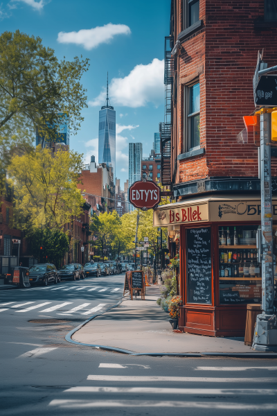 Sunny Day in the West Village