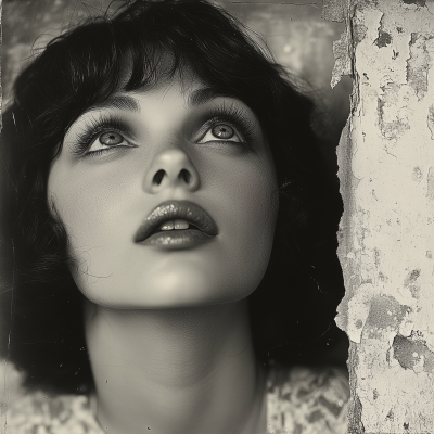 Dreamy Woman from the 1920s