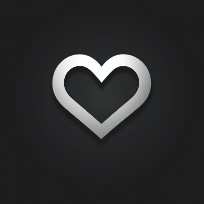 Minimalist Heart C Logo