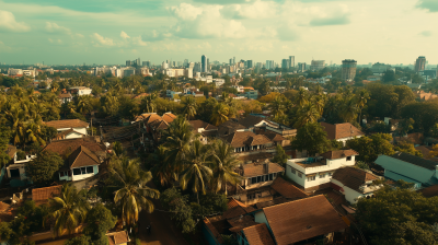 Bangalore Cityscape 1975