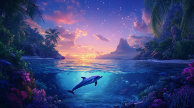 Twilight Ocean Paradise