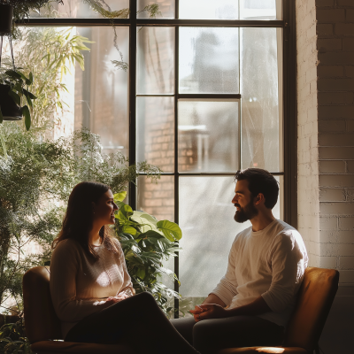 Couple’s Conversation