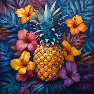 Tropical Pineapple Paradise