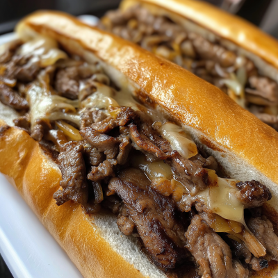 Philly Cheesesteak Sandwiches