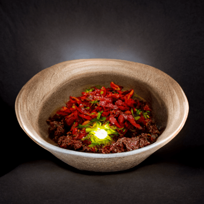 Bistec Bowl with Chili