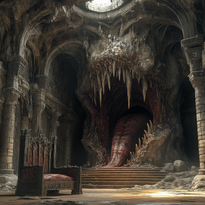 Medieval Underground Throne Room