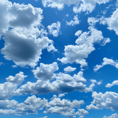 Blue Sky with Clouds