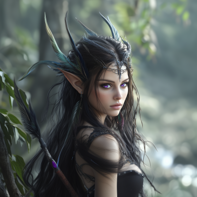 Realistic Female Elf