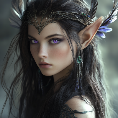 Realistic Female Elf