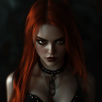 Female Vampire Portrait