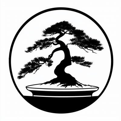 Simple Bonsai Logo