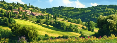 Beautiful Lazio Countryside