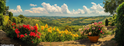 Countryside View in Lazio