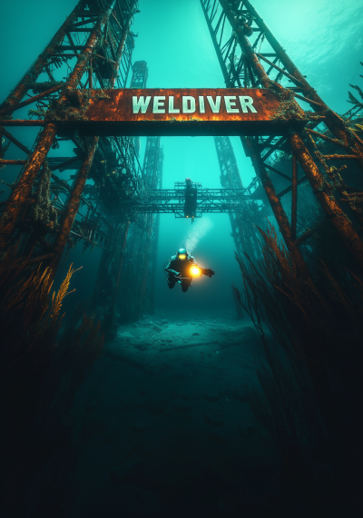 Weldiver 3D Logo