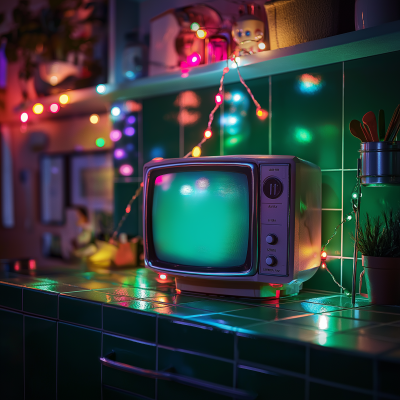 Retro Kitchen TV