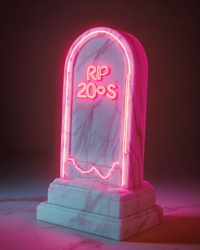 Neon Tombstone