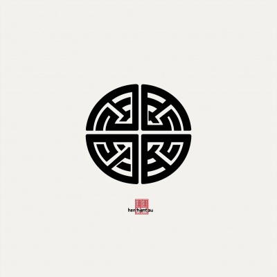 Japanese Style Calligraphy Logo