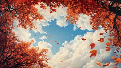 Leaves and Sky