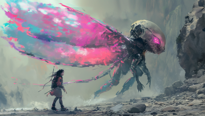 Futuristic Fairy Encounter