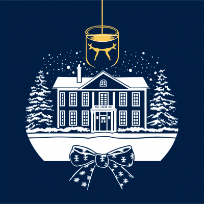 Christmas Vacation Inspired Logo