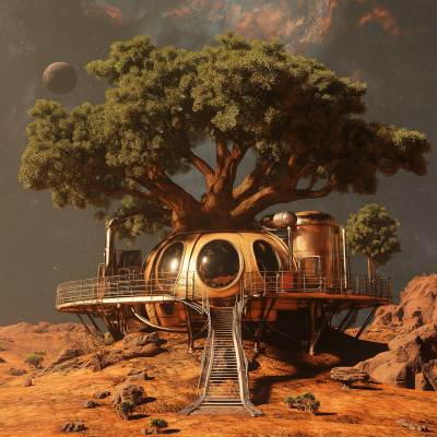 Treehouse on Mars