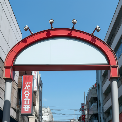 Arcade Entrance Signboard