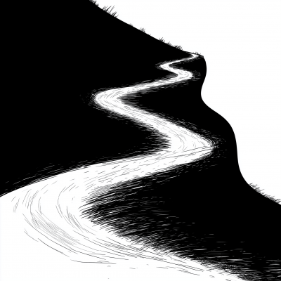 Mysterious Winding Path