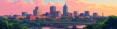 Richmond Virginia Skyline