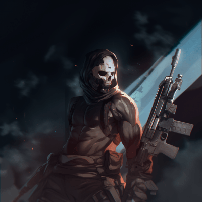 Ghost in Anime Style
