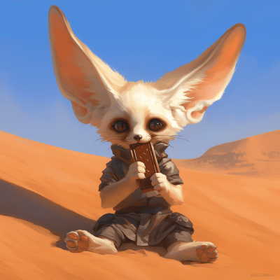 Nomadic Fennec Fox Kid