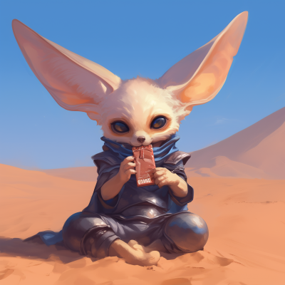 Nomadic Fennec Fox Kid