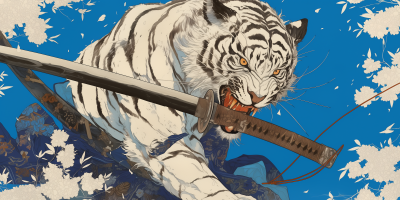 White Tiger and Katana