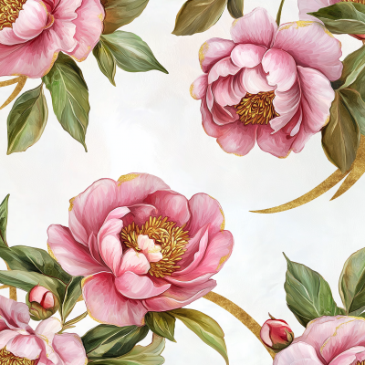 Floral Peony Pattern