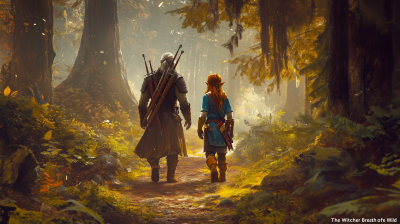 Fantasy Companions in the Forest